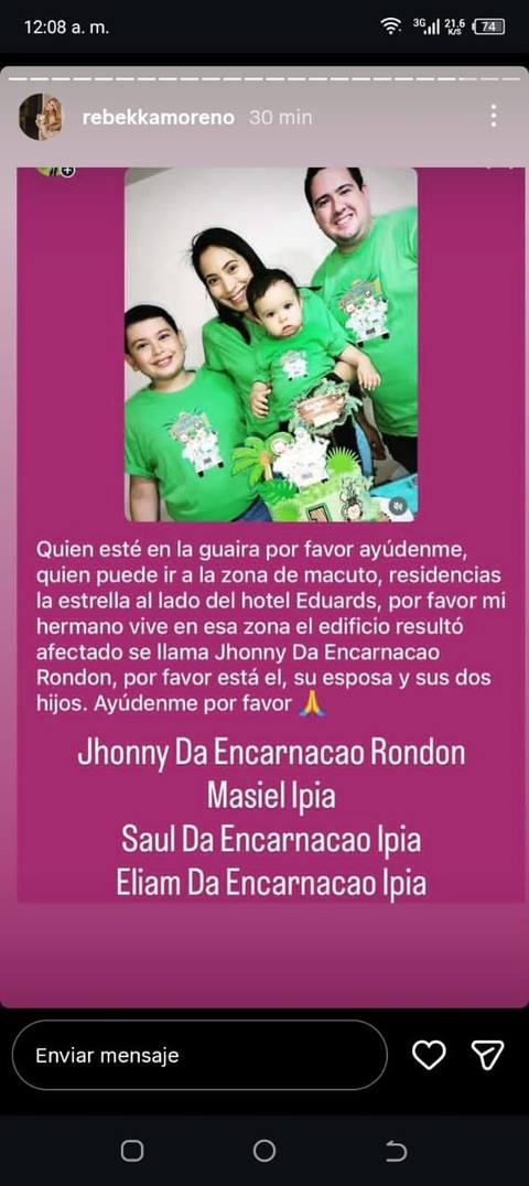 Foto de Johnny Da Encarnacao y Masiel Nakary Ipia