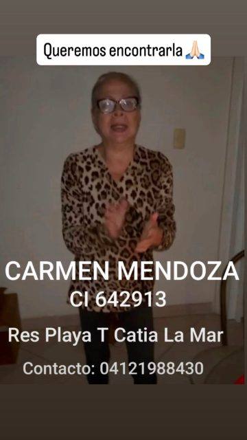 Foto de Carmen Mendoza