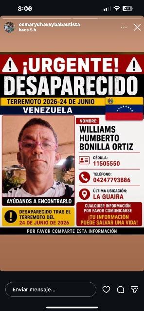 Foto de Williams Humberto Bonilla Ortiz