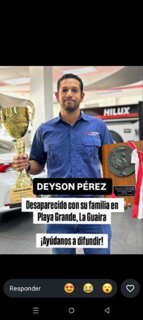 Foto de Deyson Pérez