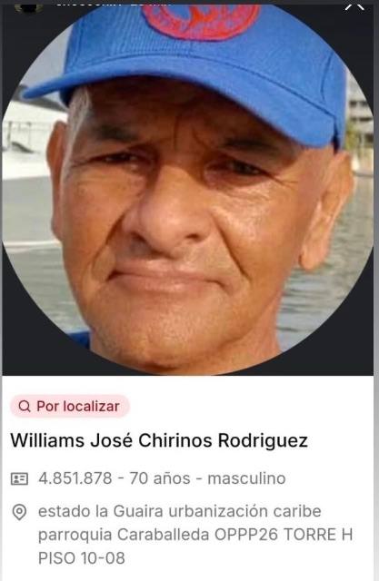 Foto de Williams José Chirinos Rodríguez