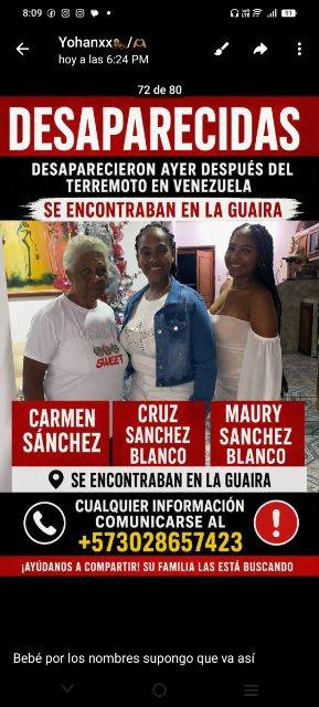 Foto de Cruz blanco, Mauri blanco, Valeri blanco