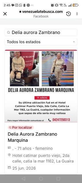 Foto de Delia aurora Zambrano
