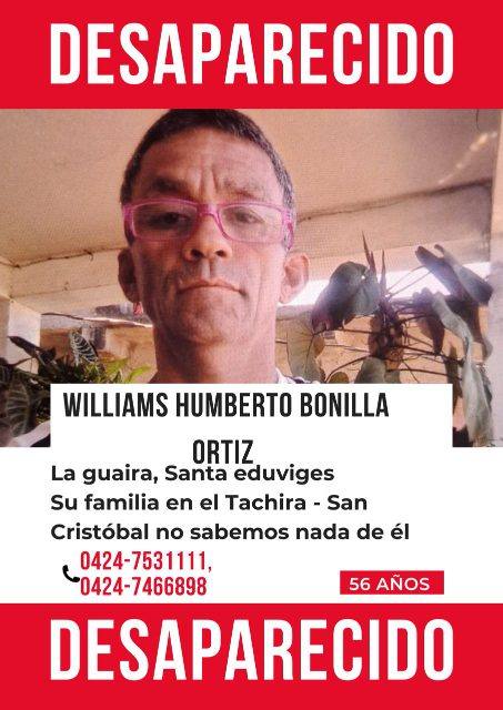 Foto de Williams Humberto Bonilla Ortiz
