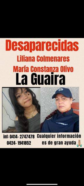 Foto de Liliana Colmenares y María Constanza Olivo