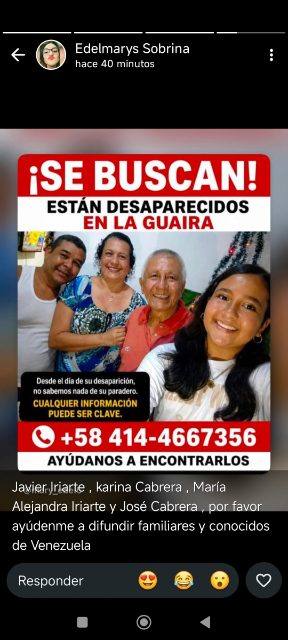 Foto de Javier Iriarte Romero y Familiares