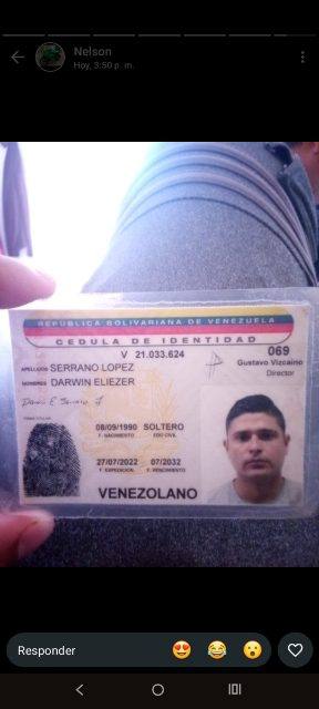 Foto de Darwin Eliézer serrano lopez