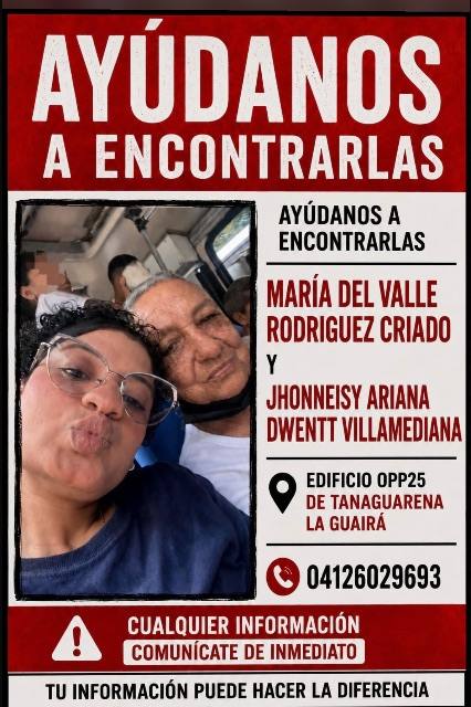 Foto de Jhonneisy dwentt y María del valle Rodríguez
