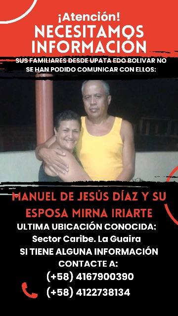Foto de Manuel Jesús Díaz Y Mirna Iriarte