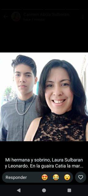 Foto de Laura Josefina Sulbaran Rey