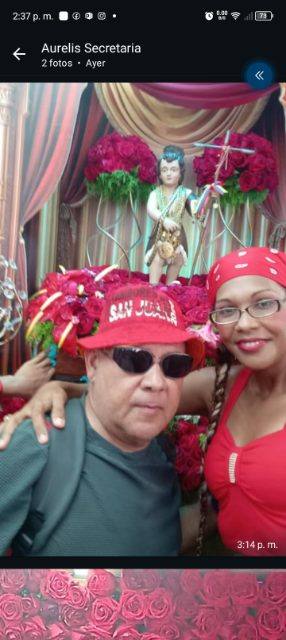 Foto de Aurelis franquiz y Ricardo Quiñones