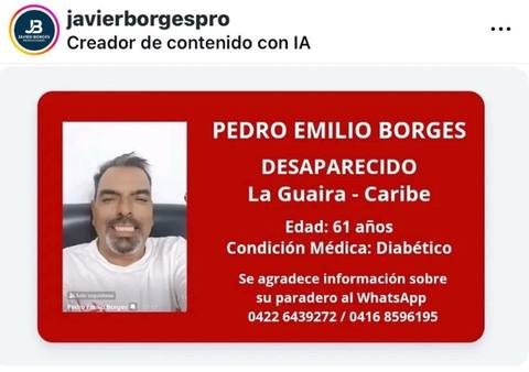 Foto de Pedro Emilio Borges