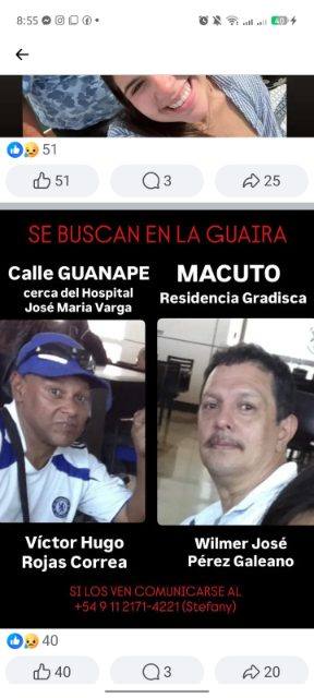 Foto de Victor Hugo rojas Wilmer José perez