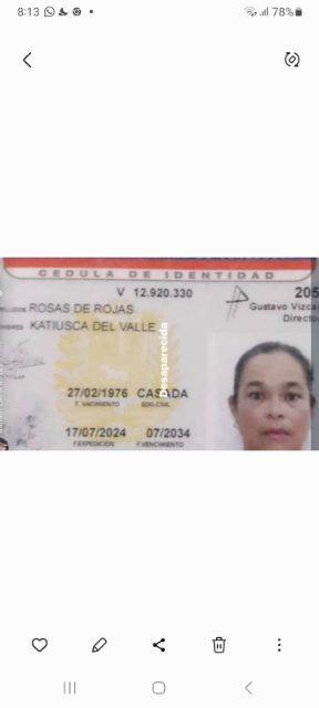 Foto de Katiusca Rosas Rosas