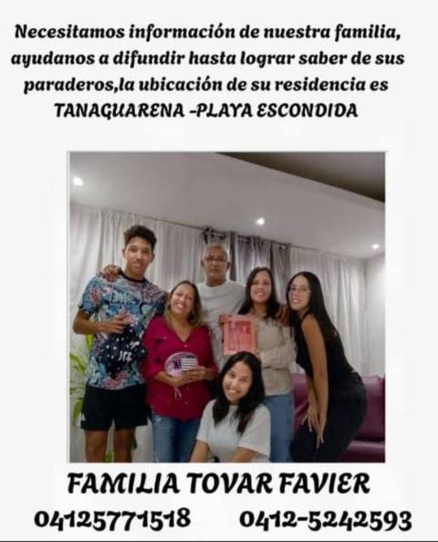 Foto de Familia Tovar Favier