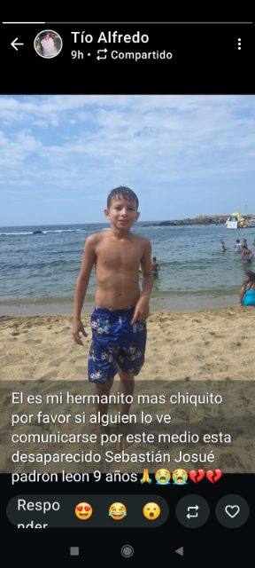 Foto de Sebastián Josué padrón león