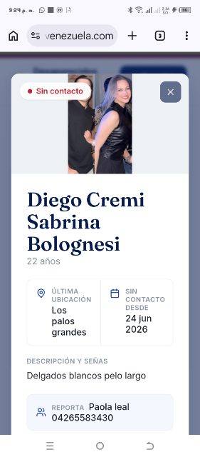Foto de Diego Cremi y Sabrina Boloegci