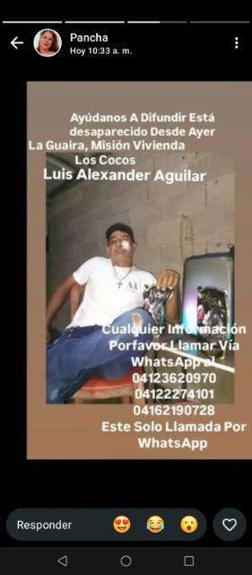 Foto de Luis Alexander Aguilar