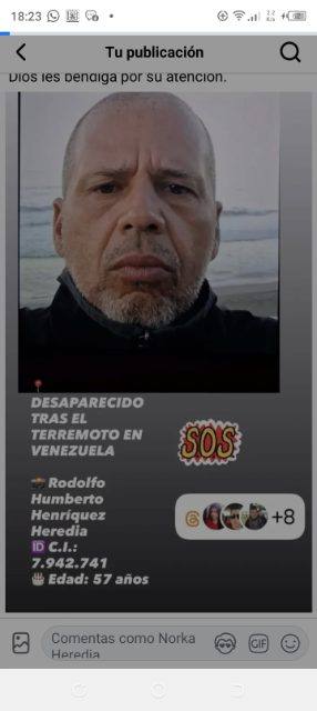 Foto de Rodolfo Humberto Henriquez Heredia