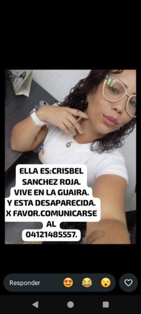 Foto de Crisbel Sánchez Rojas