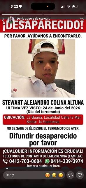 Foto de stewart alejandro colina