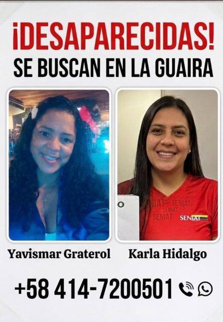 Foto de Yavismar Graterol y Karla Hidalgo