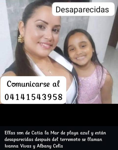 Foto de Ivanna Vivas y Albany Celis