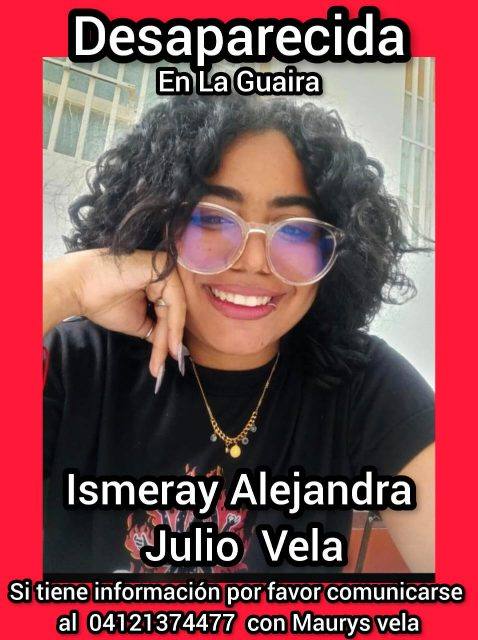 Foto de Ismeray Alejandra julio vela