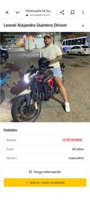 Foto de Leonel Alejandro Quintero Dirinot