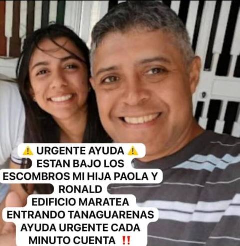 Foto de Ronald Iriarte y Paola Iriarte
