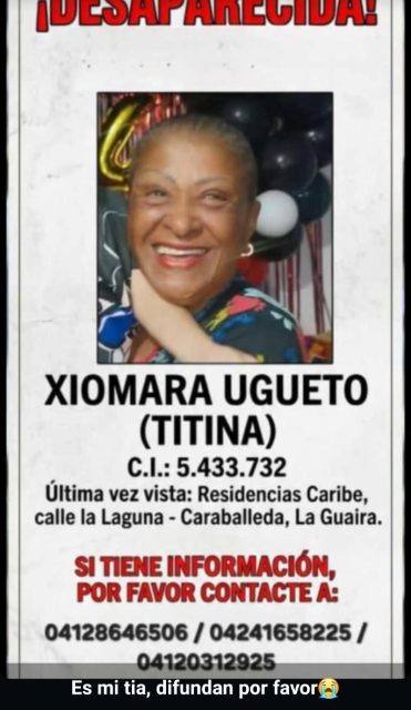 Foto de Xiomara Ugueto