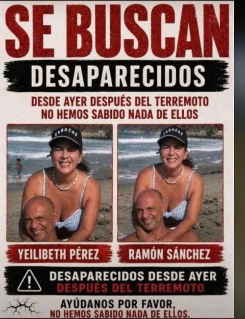 Foto de Yeilibeth Pérez y Ramón Sánchez