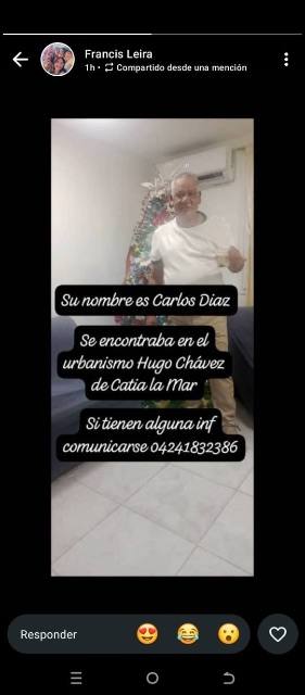 Foto de Carlos Díaz tadino