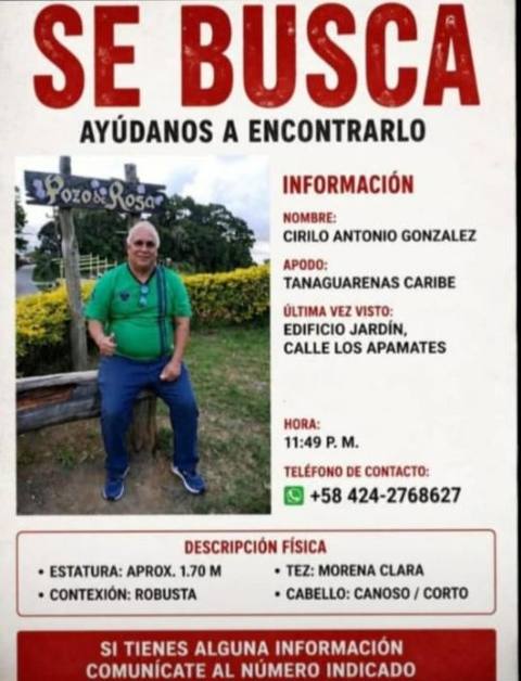 Foto de Cirilo Antonio González