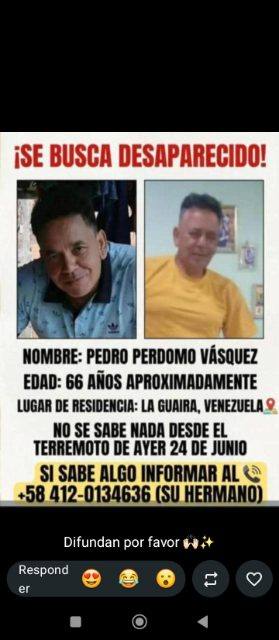 Foto de pedro perdomo vasquez