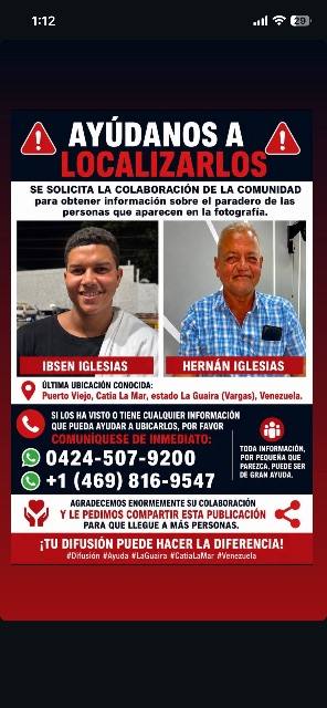 Foto de Isben Iglesias y Hernán Iglesias