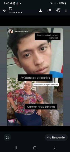 Foto de Carmen Alicia sanches y jermain morey