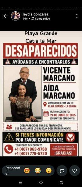 Foto de Vicente marcano aida marcano