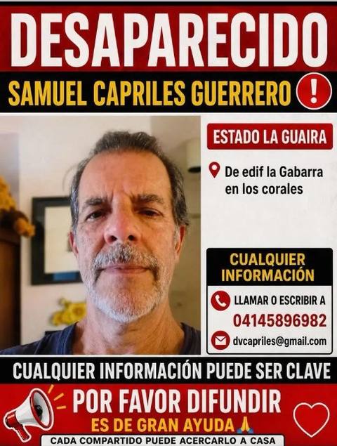 Foto de Samuel Capriles guerrero