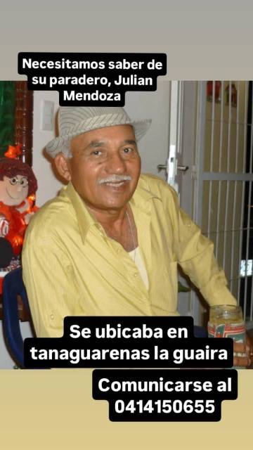 Foto de Julián mendoza