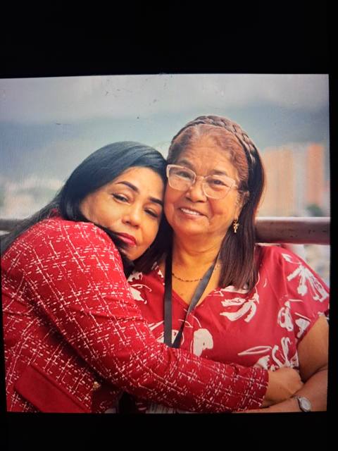 Foto de Graciela Torrealba y Laura la Cruz