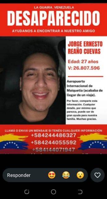 Foto de Jorge Ernesto reaño cuevas