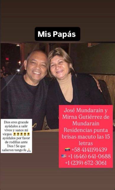 Foto de Jose Mundarain y Mirna Gutierrez de Mundarain
