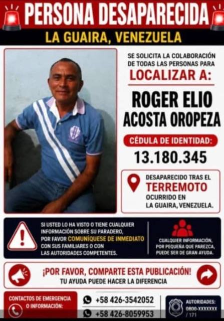 Foto de Roger Elio Acosta Oropeza