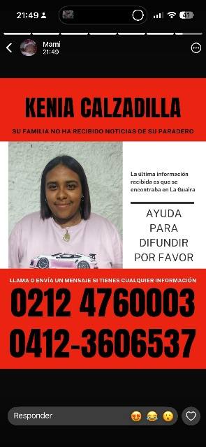 Foto de Kenia Calzadilla Urbina
