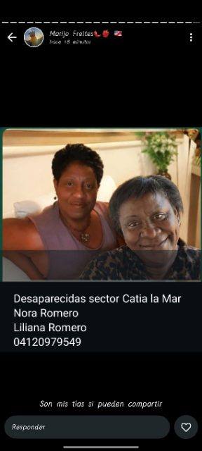 Foto de Nora y Liliana Romero