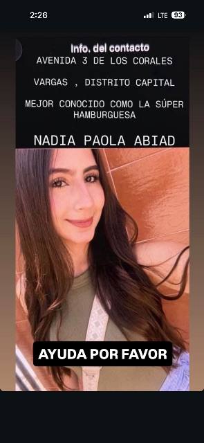 Foto de Nadia Paola Abiad