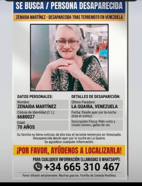 Foto de Zenaida Martínez