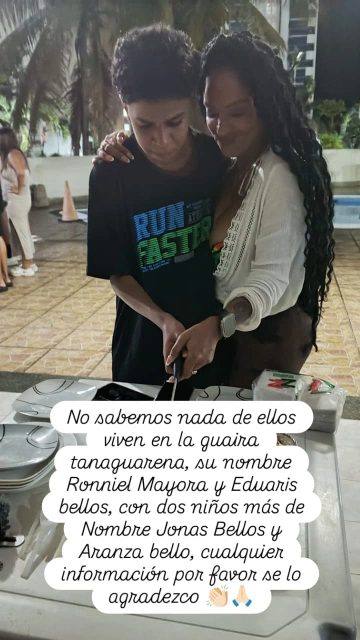 Foto de Ronniel Mayora, Eduaris Bello