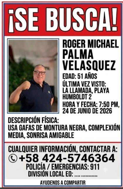 Foto de Roger Michael Palma Velasquez